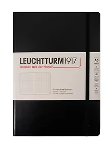 Купить Книга для записей A5 125л тчк. "Classic" тв.обл., черный, Leuchtturm1917 — Фото №1