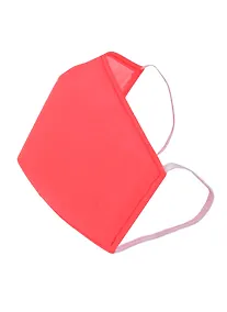 Купить Маска защитная для лица (200х135мм) (р-р M) (спанбонд) (красная) — Фото №1