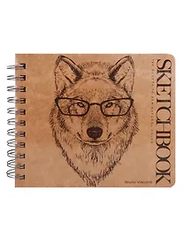 Купить Скетчбук 180*155 120л "BV" крафт бумага 70г/м2, спираль, ассорти, Bruno Visconti — Фото №1