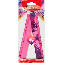 Купить Линейка 30см складывающаяся "Cosmic", инд.уп., подвес, MAPED — Фото №1