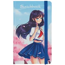 Купить Скетчбук "Девочка", 40 листов, 21 х 13 см — Фото №1