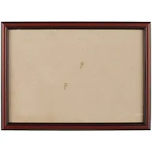 Купить Рама со стеклом, дерево, коричневая, 21 х 30 см — Фото №1