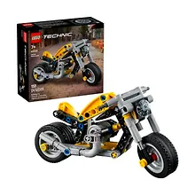 Купить 42225 Конструктор детский LEGO Technic Жёлтый мотоцикл, 151 деталей, возраст 7+ — Фото №1