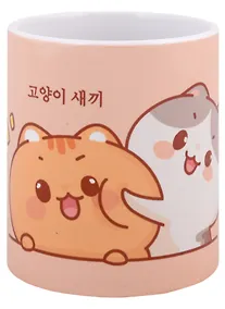 Купить Кружка Kawaii Котики (керамика) (330мл) — Фото №1