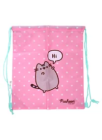 Купить Мешок для сменной обуви "Pusheen" 34*43, полиэстер — Фото №1