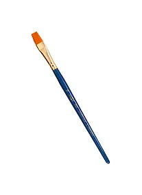Купить Кисть художественная Галерея, синтетика, плоская, короткая ручка №12, Гамма — Фото №1