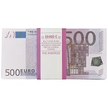 Купить Сувенир Печатная продукция Сувенирные деньги "500 евро" — Фото №1