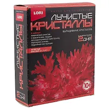 Купить Набор для творчества LORI Лучистые кристаллы "Красный кристалл" Лк-001 — Фото №1