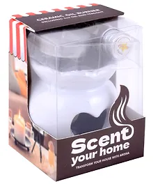 Купить Подарочный Ароманабор Ваниль (аромалампа 1шт, свеча чайная 1шт, аромамасло 1шт) (7,5х6,5х10,2) (12-MingFeng-A003-2) — Фото №1