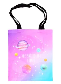 Купить Сумка-шоппер Космос The sky is the limit (цветная) (текстиль) (40х32) (СК2020-65) — Фото №1