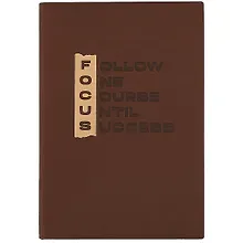 Купить Ежедневник недат. А5 160л "Софт тач" коричневый, кожзам, мягкий переплет, тисн.фольгой, тонир.блок, ляссе — Фото №1