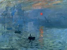 Купить Кардхолдер. Моне. Впечатление. Восходящее солнце (в форме книжки) (Арте) — Фото №1