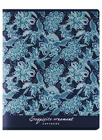 Купить Тетрадь в клетку Unnika, "Растительный орнамент", 96 листов, в ассортименте — Фото №1