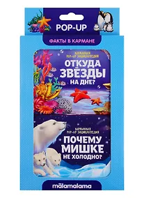 Купить Набор "Факты в кармане". Откуда звезды на дне? + Почему мишке не холодно? — Фото №1