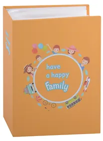 Купить Фотоальбом на 100 фото Have a happy family (10х15) (12-07207-2510-3) — Фото №1