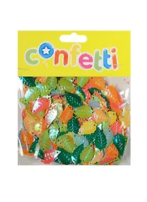 Купить Набор для творчества, Пайетки Листочки микс пастельных цветов 15гр — Фото №1