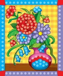 Купить Алмазная мозаика ТМ Рыжий кот (класс.) 10х15 см, с подр., с полн. заполн. (16цв.) Красивый букет Арт. AC1030 — Фото №1