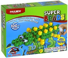 Купить Мозаика 3Д. Крокодил.100 деталей. -Китай: Paulinda, 150102-4 421977 — Фото №1