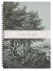 Купить Тетрадь А4 96 листов, клетка, "Floreale. Green" — Фото №1