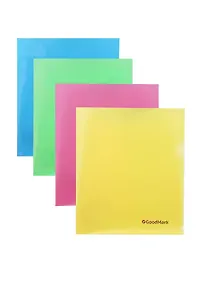 Купить Папки-уголки А5 180мкм 20шт ассорти, GoodMark — Фото №1