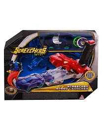 Купить Игрушка, Машинка-трансформер Дикие Скричеры: скричер-катапульта красная+машинка TM Screechers Wild 3 — Фото №1