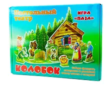 Купить Колобок. Игра ПАЗЛ. Игра-конструктор для детей старше 3-х лет — Фото №1