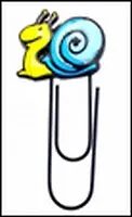 Купить Скрепка - закладка Улитка (002372) (Карамба) — Фото №1