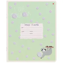 Купить Тетрадь в клетку Альт, Lolipop, 18 листов, в ассортименте — Фото №1