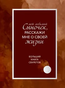 Купить Мой любимый сыночек, расскажи мне о своей жизни. Большая книга секретов — Фото №1