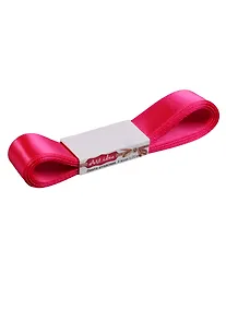 Купить КТ Лента атласная 2см*4 ярда, 175- shocking pink — Фото №1