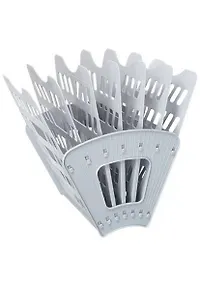 Купить Лоток "Веер" 7 отделений серый сборный, Стамм — Фото №1