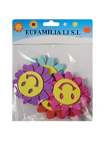 Купить Декоративные Элементы из EVA Цветочки-смайлы (11-01260-XH-88881_11) — Фото №1