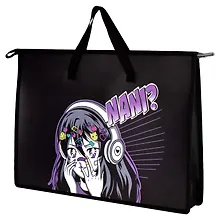 Купить Папка для чертежей и рисунков А3 "МАНГА" 45*33*9см, внутр.ПВХ карман, дно с расширением, текст.ручки, УФ-печать — Фото №1