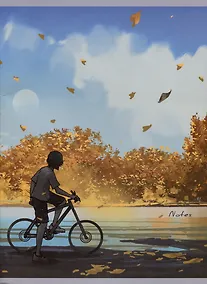 Купить Тетрадь в клетку Listoff, "Осеннее путешествие", А4, 80 листов — Фото №1