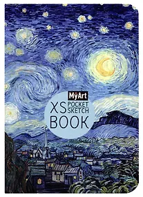 Купить Скетчбук 94*138 48л "XS Pocket СКЕТЧБУК. Звёздная ночь" 120г/м2, тв.обложка — Фото №1