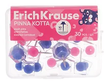 Купить Кнопки силовые 30шт "Pinna Kotta" цветные, пл/уп, Erich Krause — Фото №1
