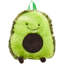 Купить Рюкзачок Авокадо пушистый,  32х26см — Фото №1