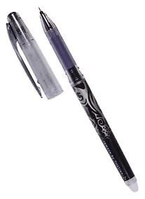 Купить Ручка гелевая Pilot, Frixion Point BL-FRP5-B, пиши-стирай черная — Фото №1