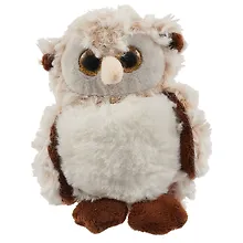 Купить Мягкая игрушка Сова пушистая с блестящими глазками 12-01570-maotouying — Фото №1