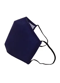 Купить Маска защитная для лица (200х135мм) (р-р M) (спанбонд) (синяя) — Фото №1