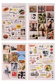 Купить Набор стикеров Remarklee "Фитнес", 4 листа — Фото №1