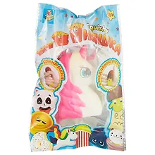 Купить Игрушка-антистресс, 1TOY/Вантой, мммняшка squishy (сквиши), единорог w21/6/9.5/3.5 — Фото №1