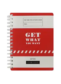 Купить Блокнот А6 96л кл. "Get" спираль, ламинация, IN FOLIO — Фото №1