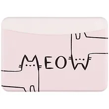 Купить Чехол для карточек горизонтальный Meow (розовый) (ДКГ2019-39) — Фото №1