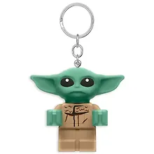 Купить LGL-KE179AH Брелок-фонарик для ключей LEGO Star Wars - Малыш Грогу Мандалорец (The Mandalorian Grogu), возраст 6+ — Фото №1