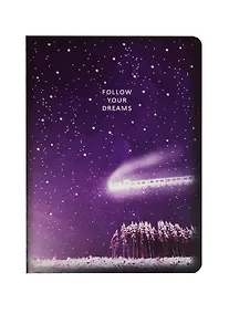 Купить Тетрадь общая «Follow your dreams», 48 листов в линейку, А5 — Фото №1