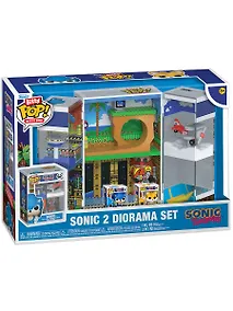 Купить Набор Funko Bitty POP! Bitty Box Sonic the Hedgehog Sonic 2 Diorama Set+Sonic+Tails (93563) — Фото №1