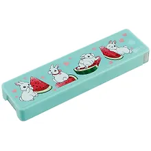 Купить Пенал школьный "Кролики" 20*5,5*2,2 см, пластмассовый — Фото №1