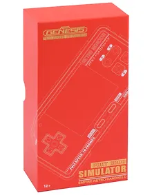 Купить Портативная игровая приставка Retro Genesis Port 3000 (черно-красная, 10 эмуляторов, 4000+игр, 3.0 экран IPS, SD-карта, сохранения) — Фото №1