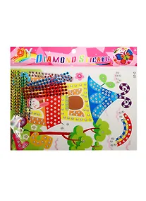 Купить Аппликация стразами Замок с зайчиком А4 (15-01248-D20) — Фото №1